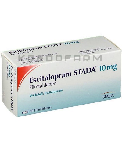 Эсциталопрам капли, таблетки ● Escitalopram