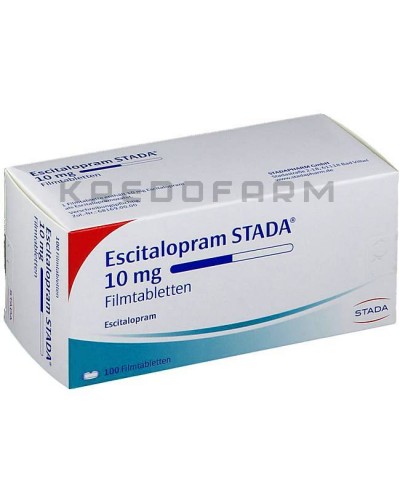 Эсциталопрам капли, таблетки ● Escitalopram