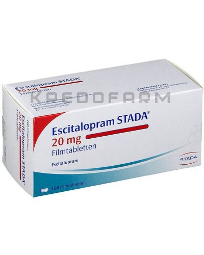 Эсциталопрам капли, таблетки ● Escitalopram