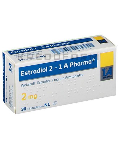 Эстрадиол таблетки ● Estradiol