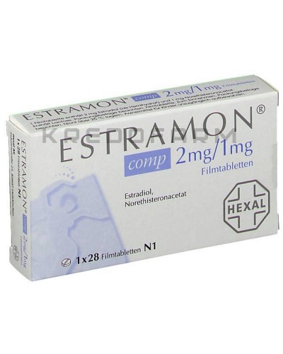 Естрамон пластир, таблетки ● Estramon