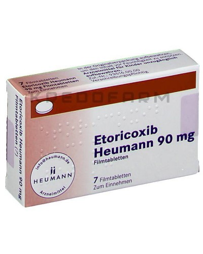 Еторикоксиб таблетки ● Etoricoxib