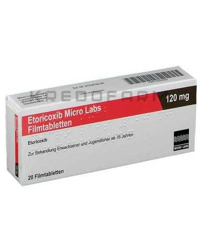 Еторикоксиб таблетки ● Etoricoxib