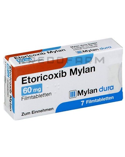 Еторикоксиб таблетки ● Etoricoxib