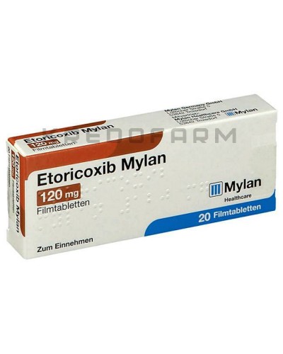 Еторикоксиб таблетки ● Etoricoxib