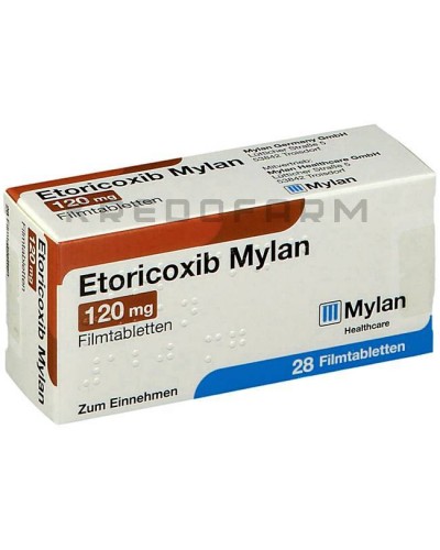 Еторикоксиб таблетки ● Etoricoxib