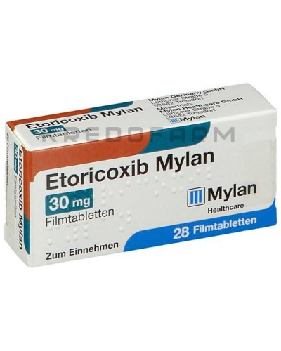 Еторикоксиб таблетки ● Etoricoxib