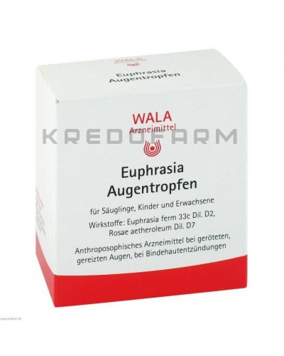 Эуфразия Аугентопфен глазные капли ● Euphrasia Augentropfen