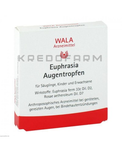 Эуфразия Аугентопфен глазные капли ● Euphrasia Augentropfen