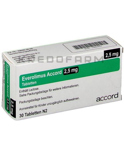 Эверолимус таблетки ● Everolimus