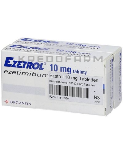 Езетрол таблетки ● Ezetrol