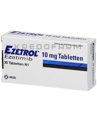 Езетрол таблетки ● Ezetrol