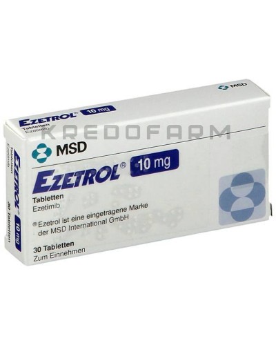 Езетрол таблетки ● Ezetrol