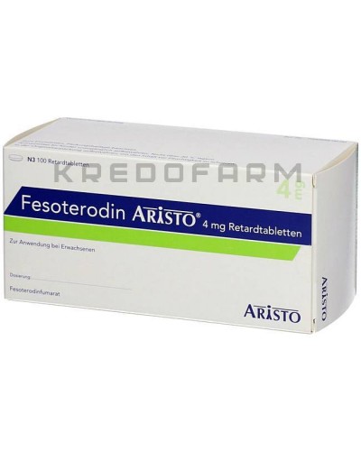 Фесотеродин таблетки ● Fesoterodin