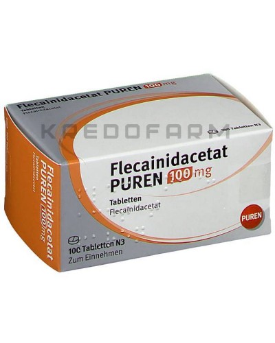 Флекаїнідацетат таблетки ● Flecainidacetat