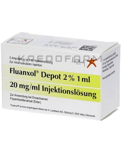 Флюанксол раствор, таблетки ● Fluanxol