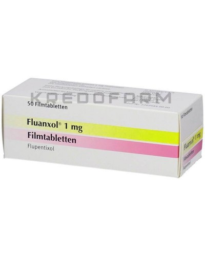 Флюанксол раствор, таблетки ● Fluanxol