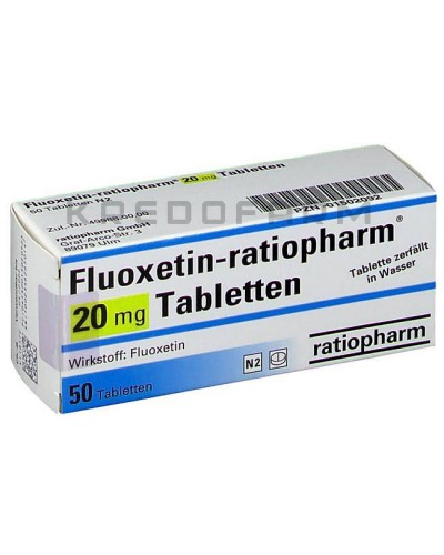 Флуоксетин капсули, таблетки ● Fluoxetin