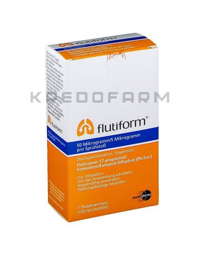 Флутиформ аэрозоль ● Flutiform