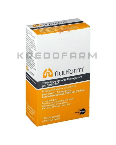 Флутиформ аэрозоль ● Flutiform