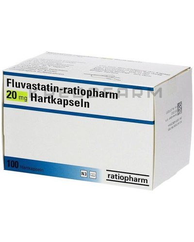 Флувастатин капсулы, таблетки ● Fluvastatin