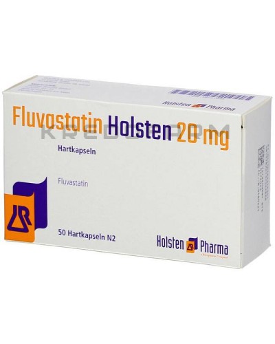 Флувастатин капсулы, таблетки ● Fluvastatin