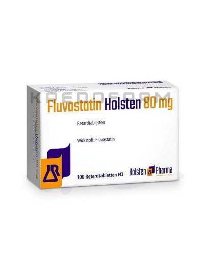 Флувастатин капсулы, таблетки ● Fluvastatin