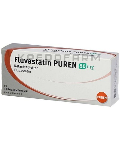 Флувастатин капсулы, таблетки ● Fluvastatin