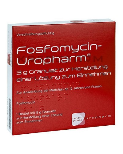 Фосфомицин гранулы, порошок ● Fosfomycin