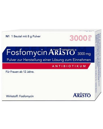 Фосфоміцин гранули, порошок ● Fosfomycin