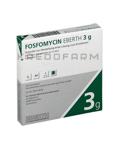 Фосфомицин гранулы, порошок ● Fosfomycin