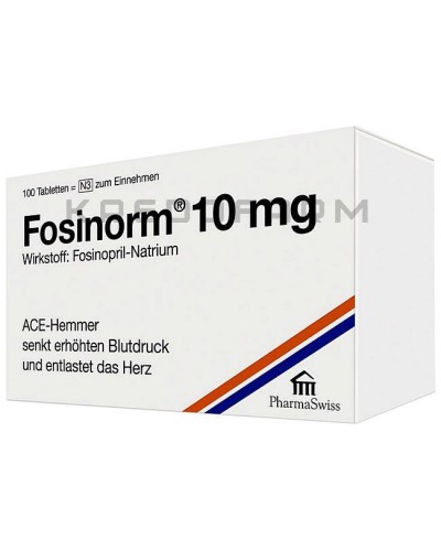 Фозинорм таблетки ● Fosinorm