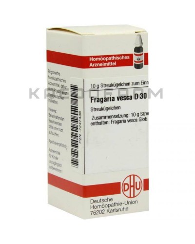 Фрагария Веска глобули, раствор ● Fragaria Vesca