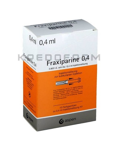 Фраксипарин раствор ● Fraxiparine