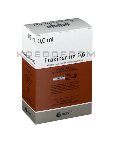 Фраксипарин раствор ● Fraxiparine