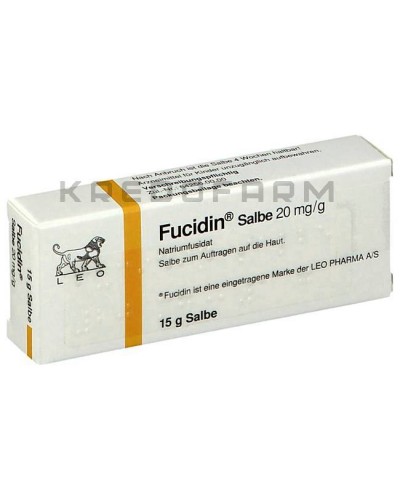 Фуцидин крем, мазь ● Fucidine