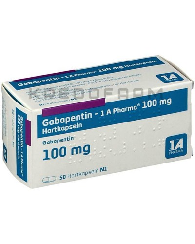 Габапентин капсули, таблетки ● Gabapentin