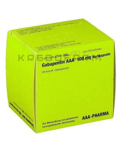 Габапентин капсули, таблетки ● Gabapentin