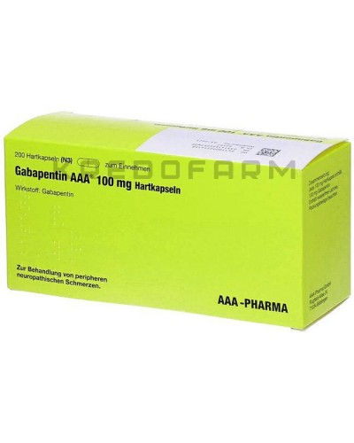 Габапентин капсули, таблетки ● Gabapentin