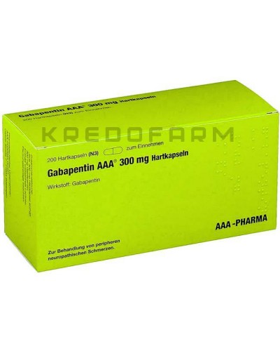 Габапентин капсули, таблетки ● Gabapentin