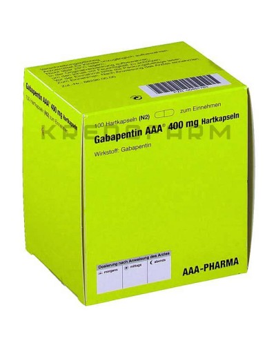 Габапентин капсули, таблетки ● Gabapentin