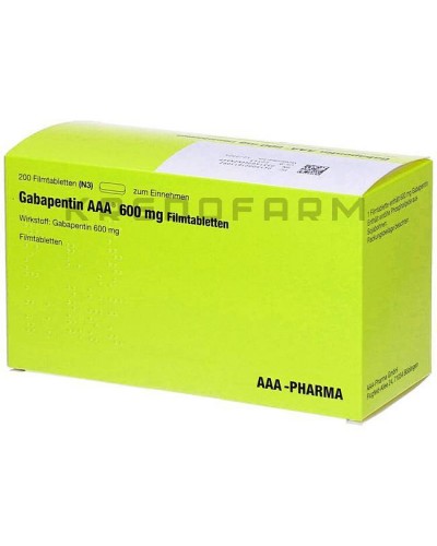 Габапентин капсулы, таблетки ● Gabapentin