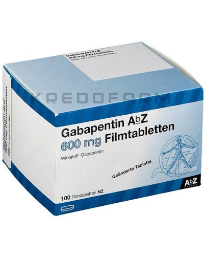 Габапентин капсулы, таблетки ● Gabapentin