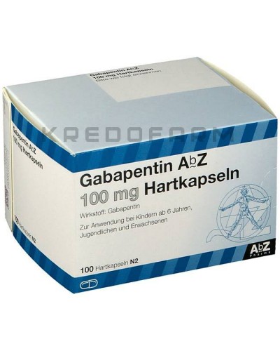 Габапентин капсули, таблетки ● Gabapentin