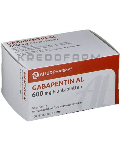 Габапентин капсулы, таблетки ● Gabapentin