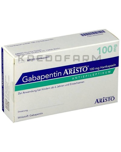 Габапентин капсули, таблетки ● Gabapentin