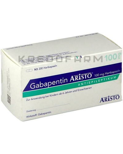 Габапентин капсулы, таблетки ● Gabapentin