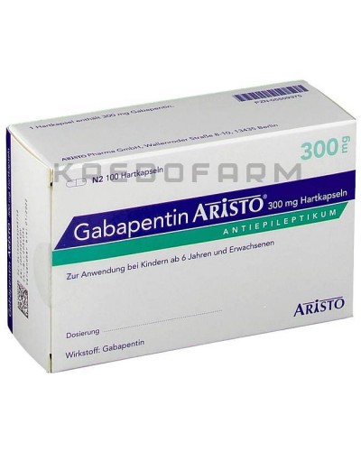 Габапентин капсулы, таблетки ● Gabapentin