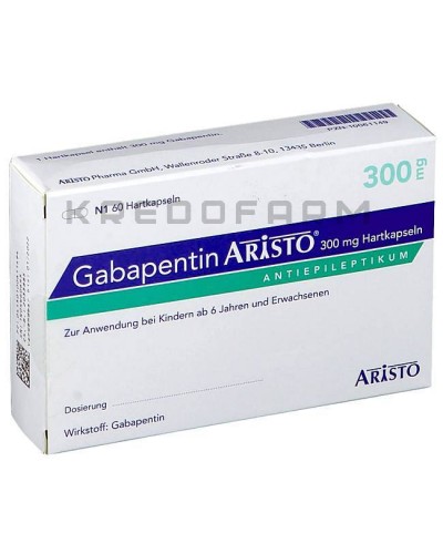 Габапентин капсулы, таблетки ● Gabapentin