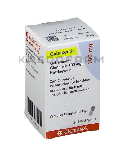 Габапентин капсулы, таблетки ● Gabapentin